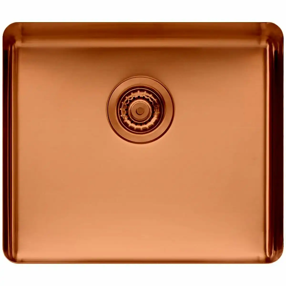 Titan Large Single Bowl Sink Copper