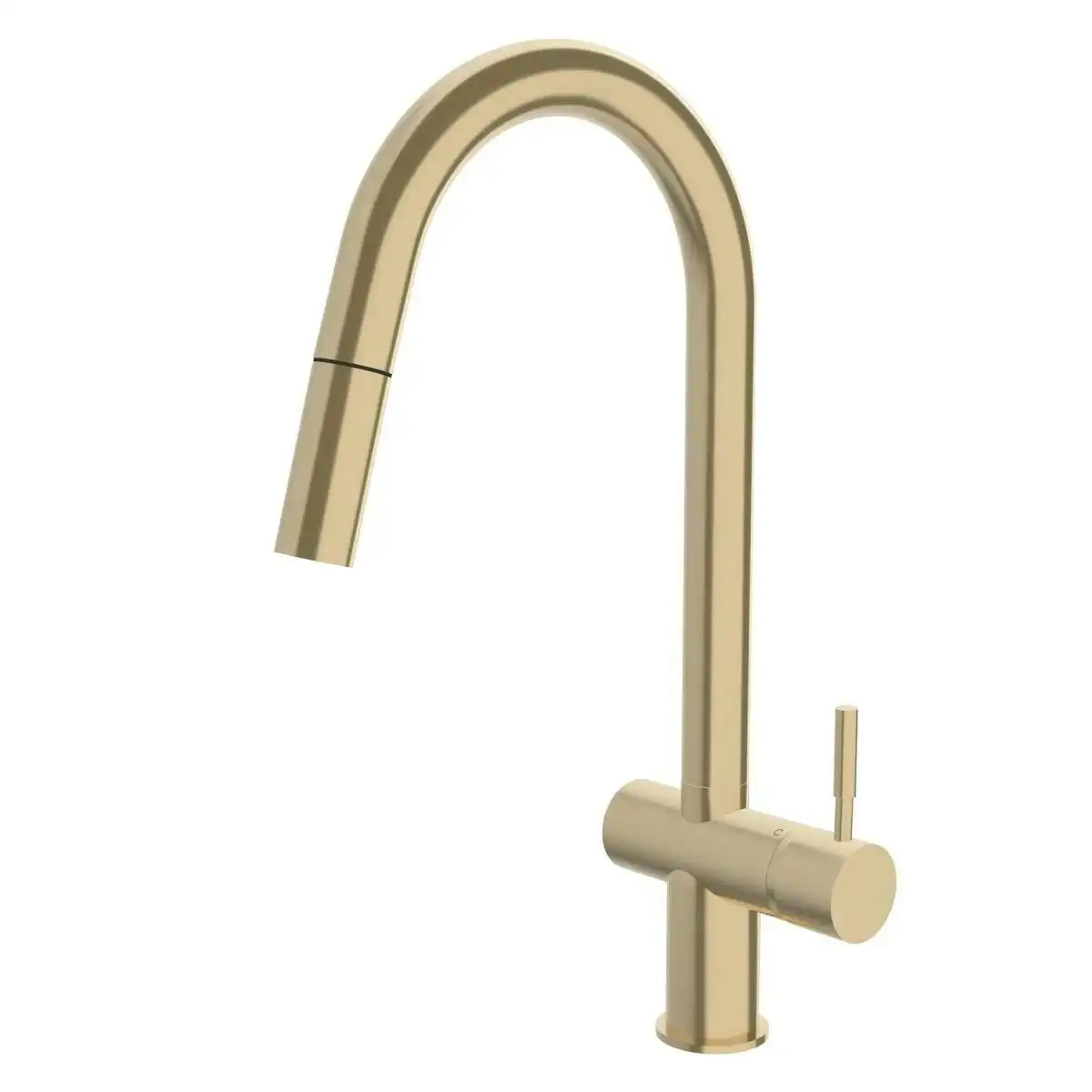 Sussex Taps Voda Sink Mixer Pullout Brushed Brass Gold