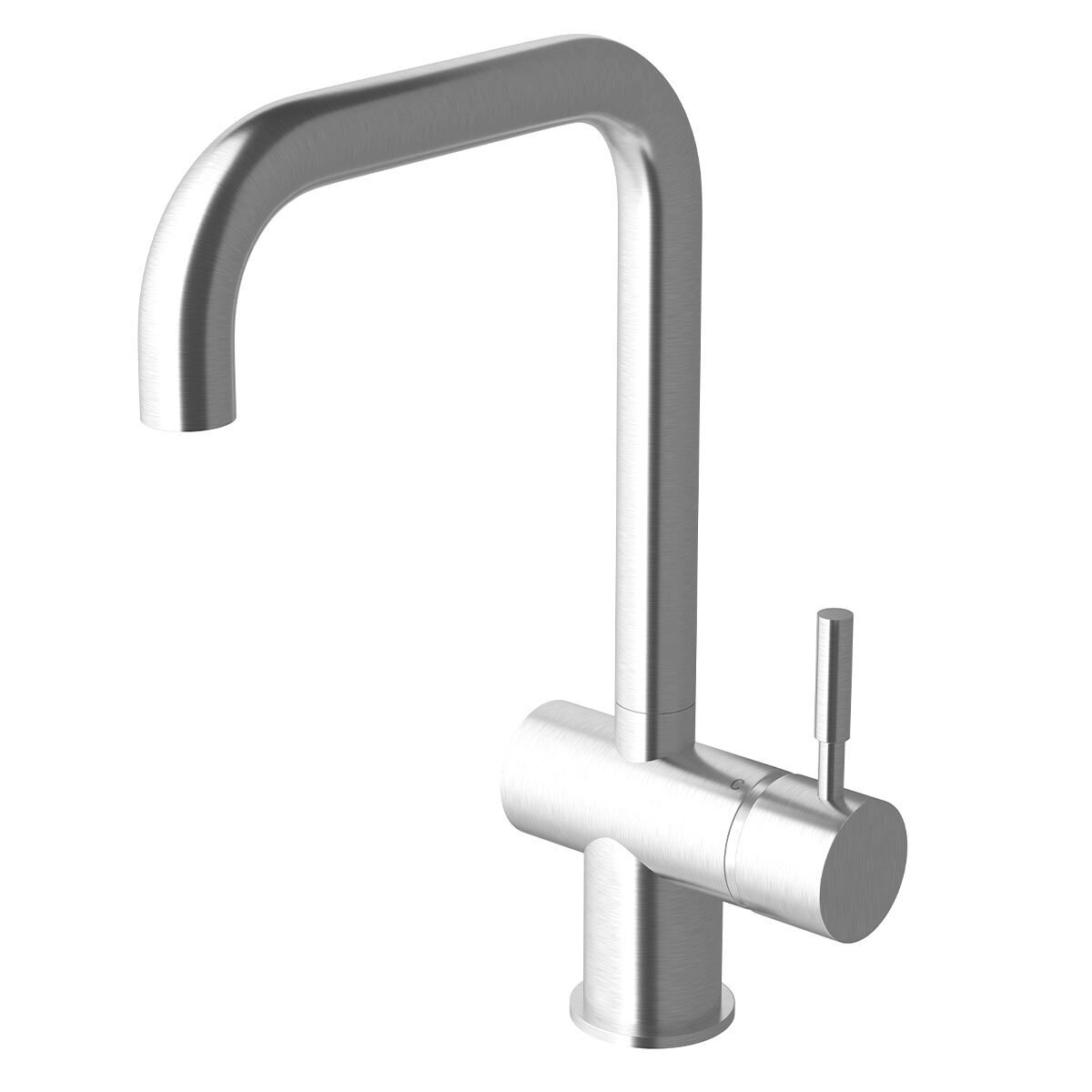 Sussex Taps Voda Square Sink Mixer Tap - Brushed Nickel