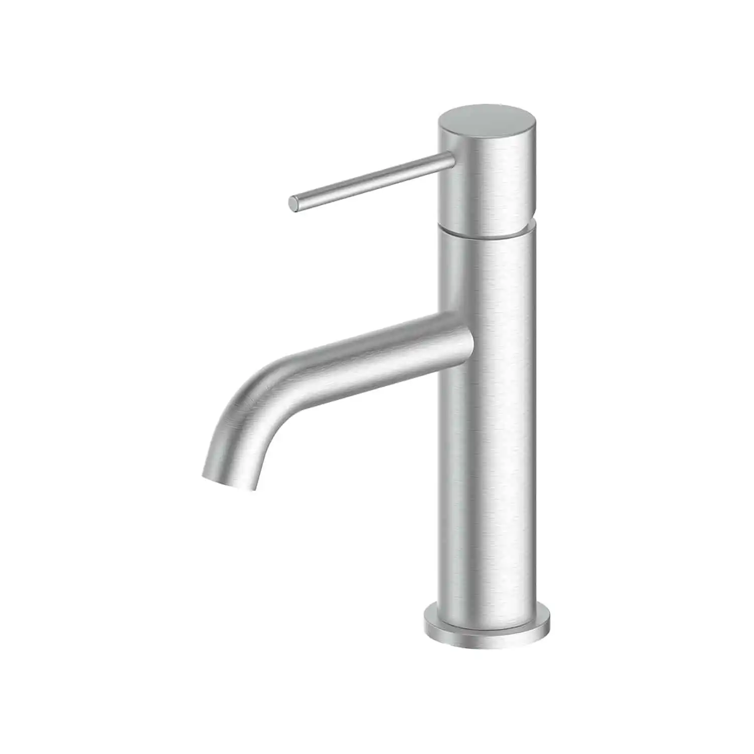 Greens Gisele Basin Mixer PVD Brushed Stainless 18402553