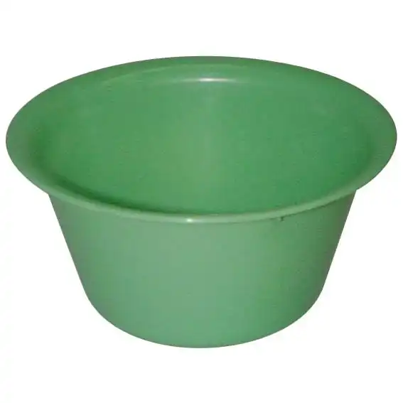 Livingstone Bowl Basin 1200ml 185mm Diameter x 90mm Height Autoclavable Plastic Green