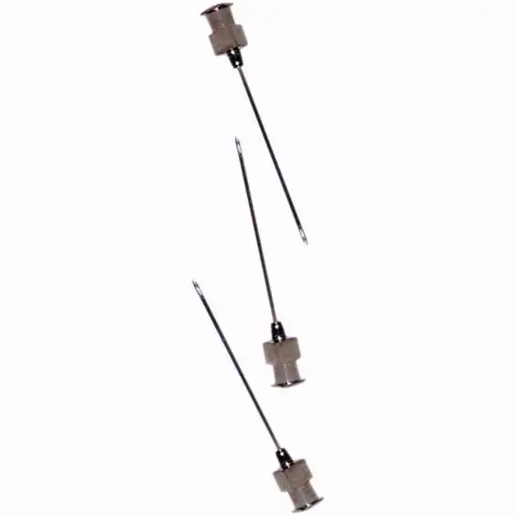 Livingstone Reusable Needles Luer Lock Gauge 25 x 100mm Stainless Steel