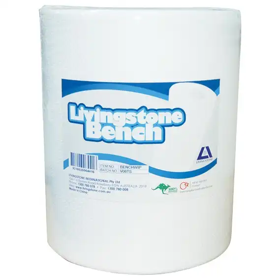 Livingstone Bench Wipe and Hand Towel HACCP Certified 23x38cm 84m 4 Carton
