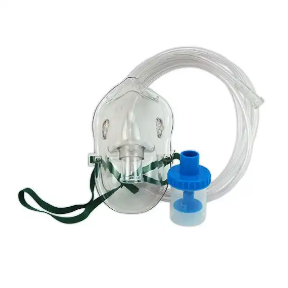 Livingstone Jet Nebuliser Aerosol Mask Set for Adult with Cup and 2 m Oxygen Tube or Tubing