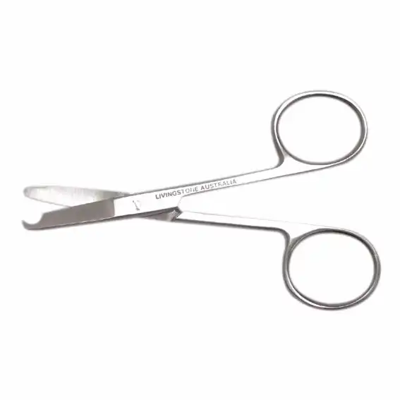Livingstone Surgical Ligature Suture Stitch Scissors 9cm Straight Stainless Steel 18 grams
