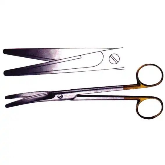 Livingstone Mayo Scissors 17.5cm Stainless Steel with Tungsten Carbide Jaws Straight