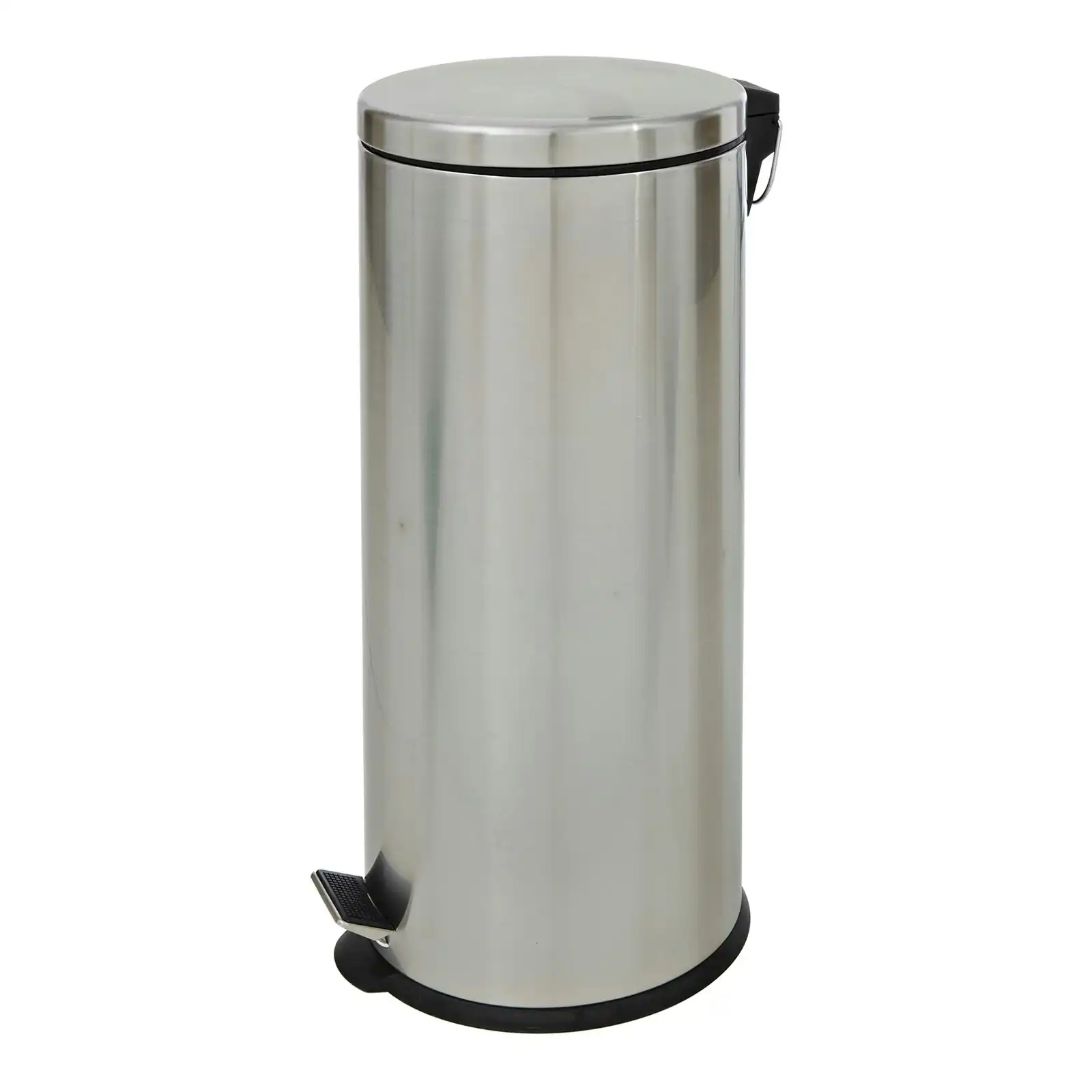 Livingstone Stainless Steel Pedal Step Bin Round 30L