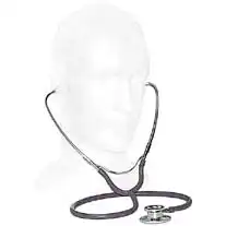 Livingstone Dual Head Stethoscope Latex Free Gray Tube