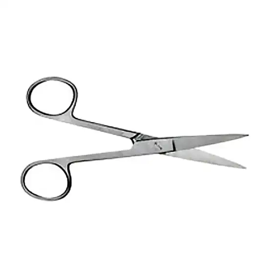Livingstone Nurses Surgical Dissecting Scissors 10cm 22grams Sharp/Sharp Straight Stainless Steel