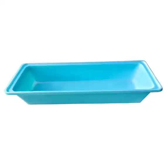 Livingstone Medical Injection Trays Blue Polystyrene Disposable 20 x 7 x 3cm 280ml 100 Bag