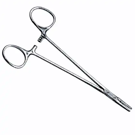 Livingstone Crile-Wood Needle Holder 13cm Smooth Stainless Steel