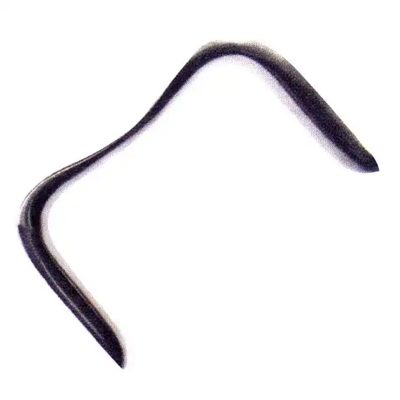 Livingstone Vaginal Speculum, 15(W) x 260(L) mm, Stainless Steel, Medium Middle, Each