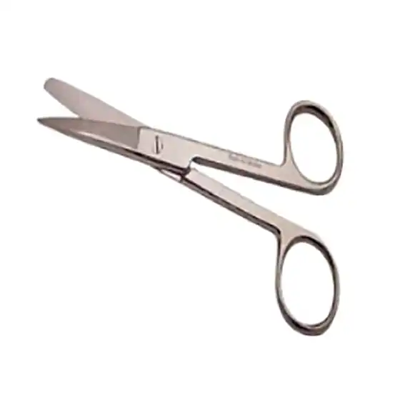 Livingstone Surgical Scissors 16cm Blunt/Blunt Curved Stainless Steel