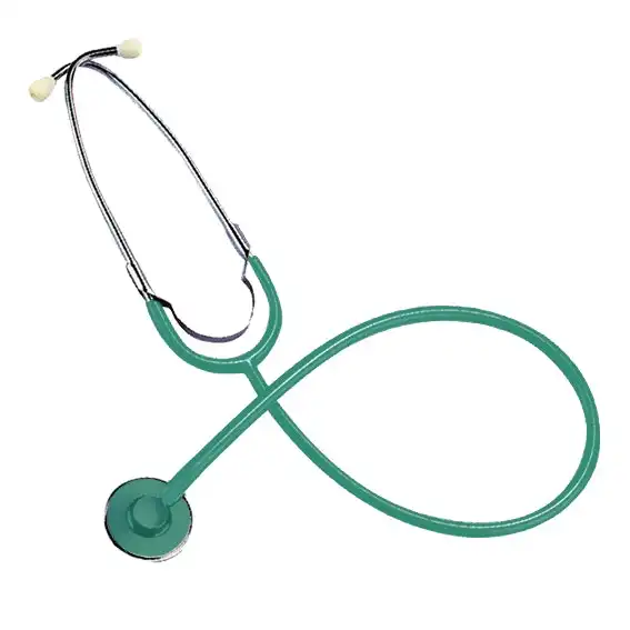 Livingstone Nurse Stethoscope Single Head Green Tube with Green Flat Chest Piece
