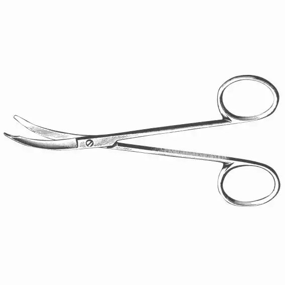 Perfect Surgical Spencer Stitch Ligature Suture Scissors 9cm Curved Stainless Steel Theatre Quality