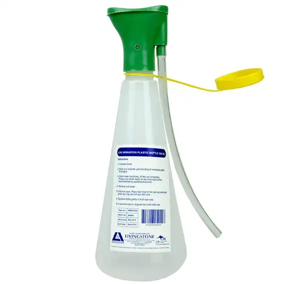 Livingstone Eye Shower Wash Plastic Bottle for Irrigation 250ml