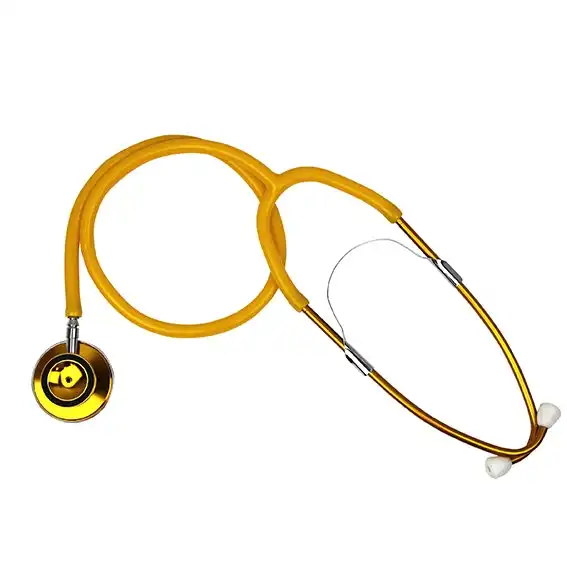 Livingstone Dual Head Stethoscope Latex Free Yellow Tube