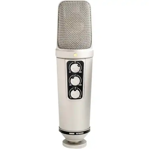 RODE NT2000 Large-Diaphragm Multipattern Condenser Microphone