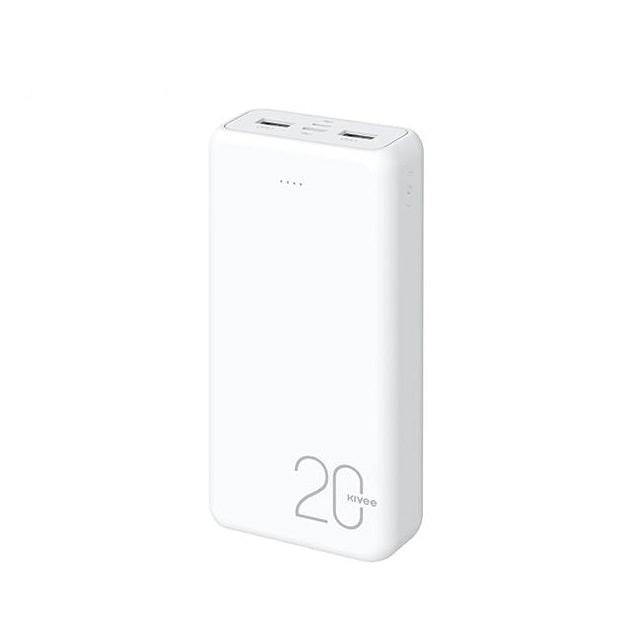 KIVEE PT63 20000mAh Power Bank White