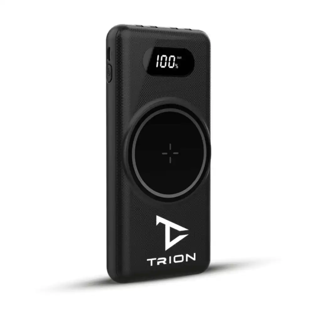 Trion IS-H13CD 10000mAh Magsafe Power Bank Digital Display, Built-in 4 Cables & Type C Connectivity