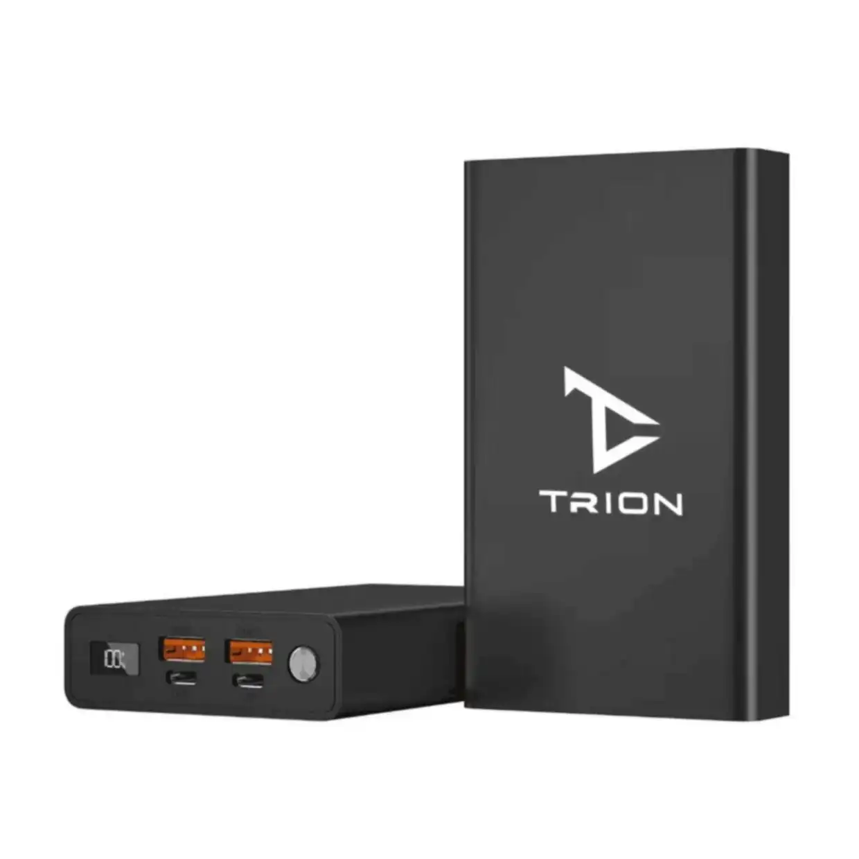 Trion 100W IS-LP02 20000mAh Power Bank With Digital Display, Dual USB & Type C Connectivity