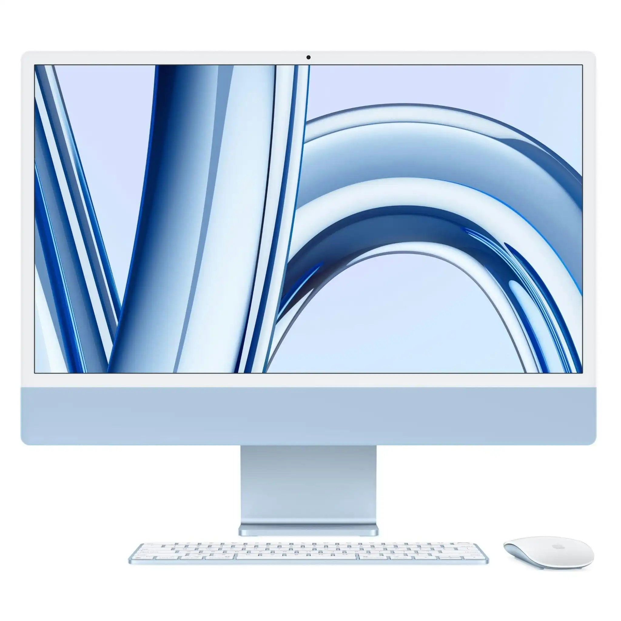 Apple iMac 24" Retina 4.5K Display with M3 Chip 8-core GPU 8-core CPU 256GB - Blue (2023) (AU Version)