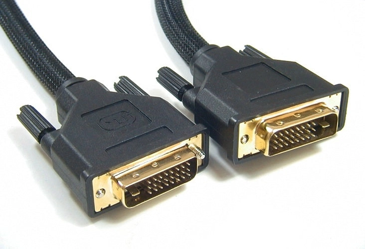 ASTROTEK DVI-D Cable 2m - 24+1 pins Male to Male Dual Link 30AWG OD8.6mm Gold Plated RoHSCB8W-DVI-DD2