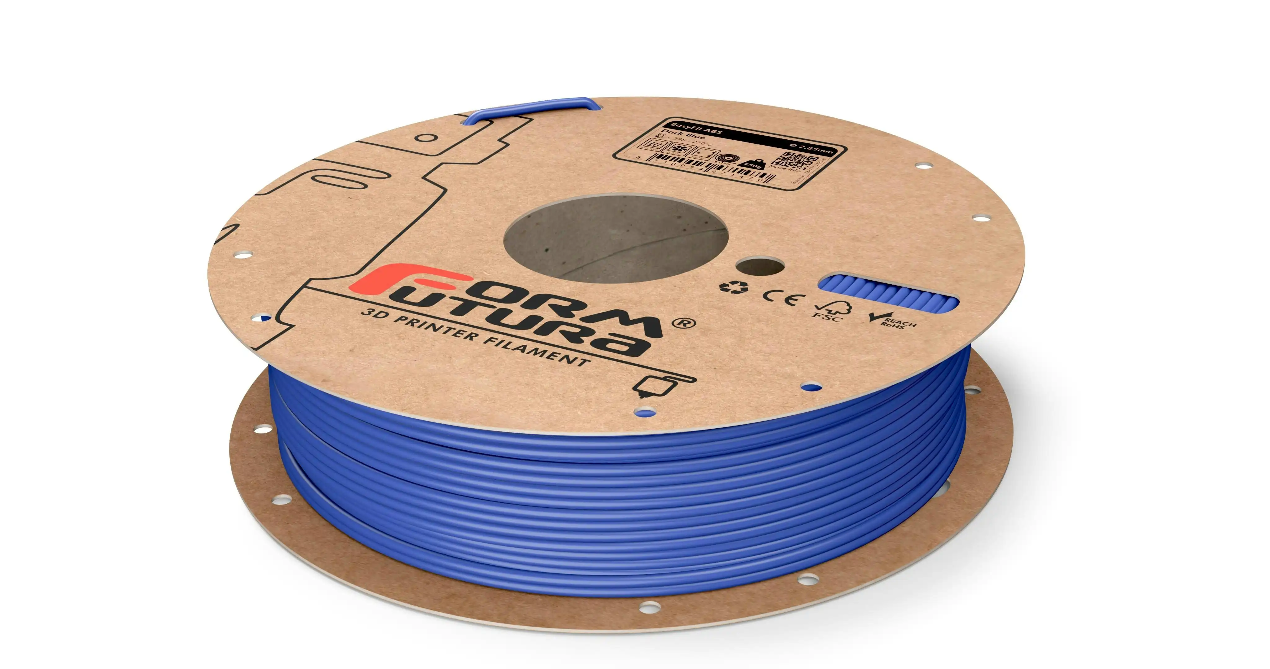 ABS Filament EasyFil ABS 2.85mm Dark Blue 750 gram 3D Printer Filament