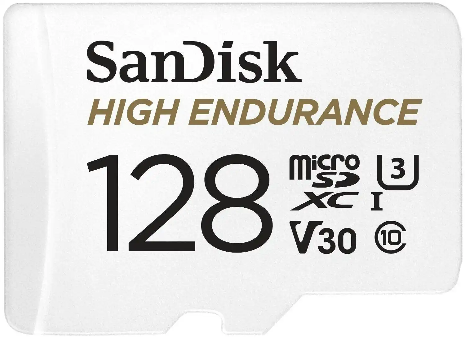 Sandisk High Endurance Microsdhc Card Sqqnr 128g Uhs I C10 U3 V30 100mb/S R 40mb/S W Sd Adaptor Sdsqqnr 128g Gn6ia