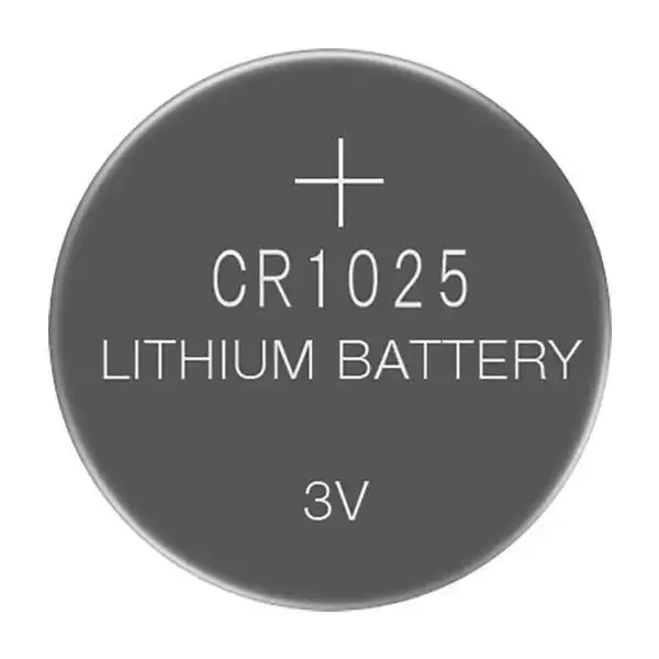 5 Pack CR1025 Lithium Batteries