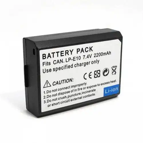 LP-E10 Compatible Battery For Canon EOS 1500D 1300D 1100D Kiss X50