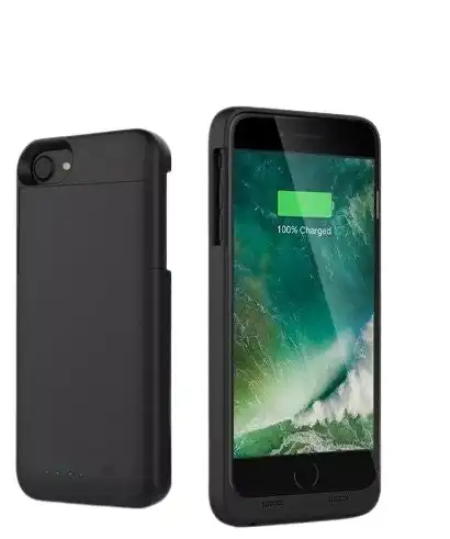 Protective Case with Built In Power Bank For iPhone 7- Black