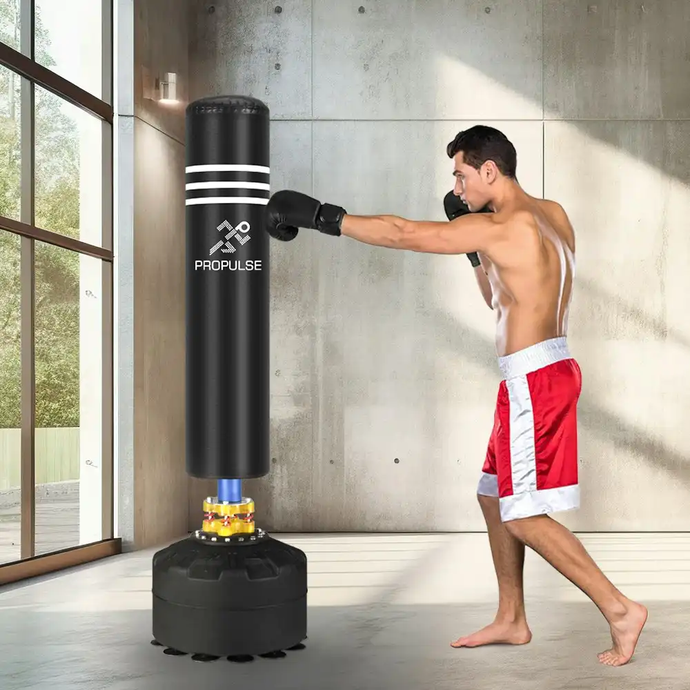 Propulse Boxing Punching Bag Free Standing Speed Bag Adults Kick Training 176cm