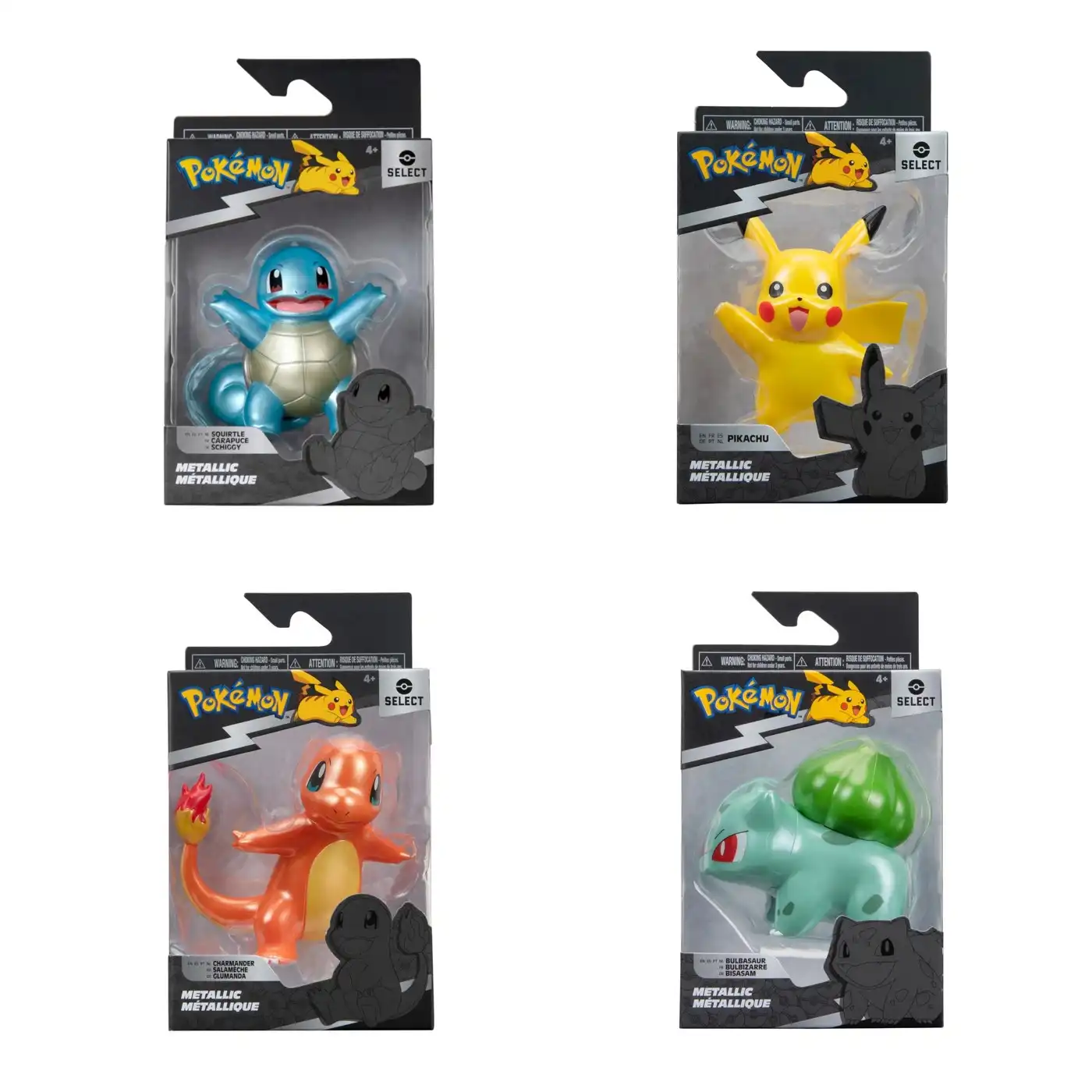 Pokémon Select Metallic 3in Battle Figure Assorted