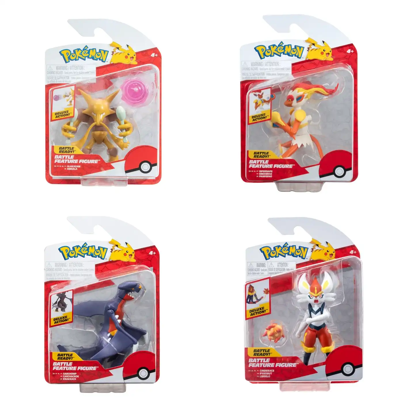Pokémon 4.5in Battle Feature Figure Assorted