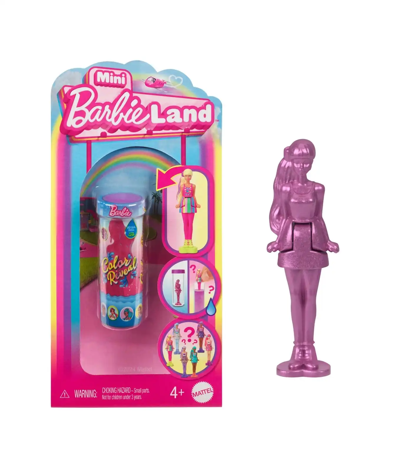 Mini Barbieland Colour Reveal Doll Assorted