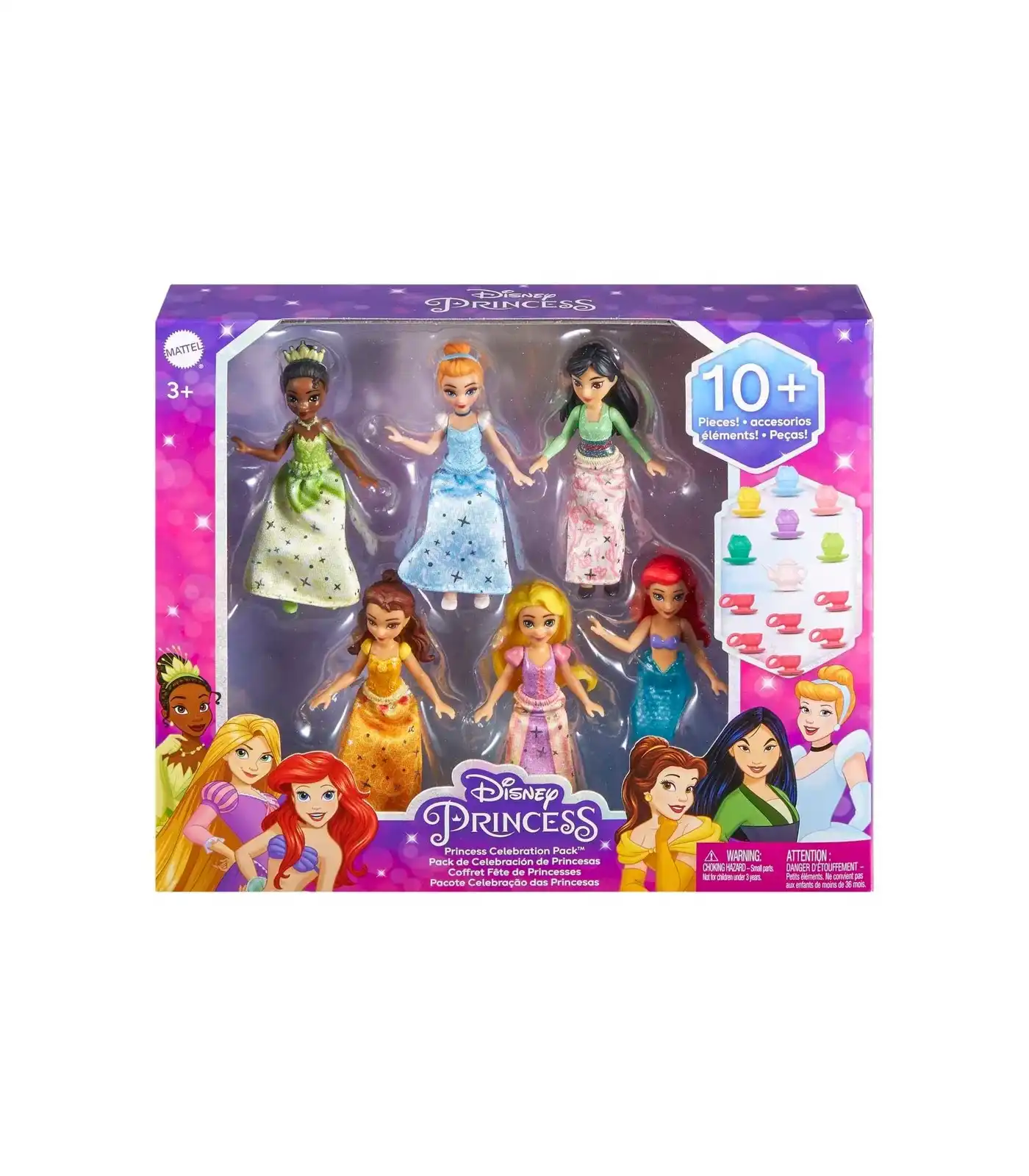 Disney Princess 6 Pack Doll