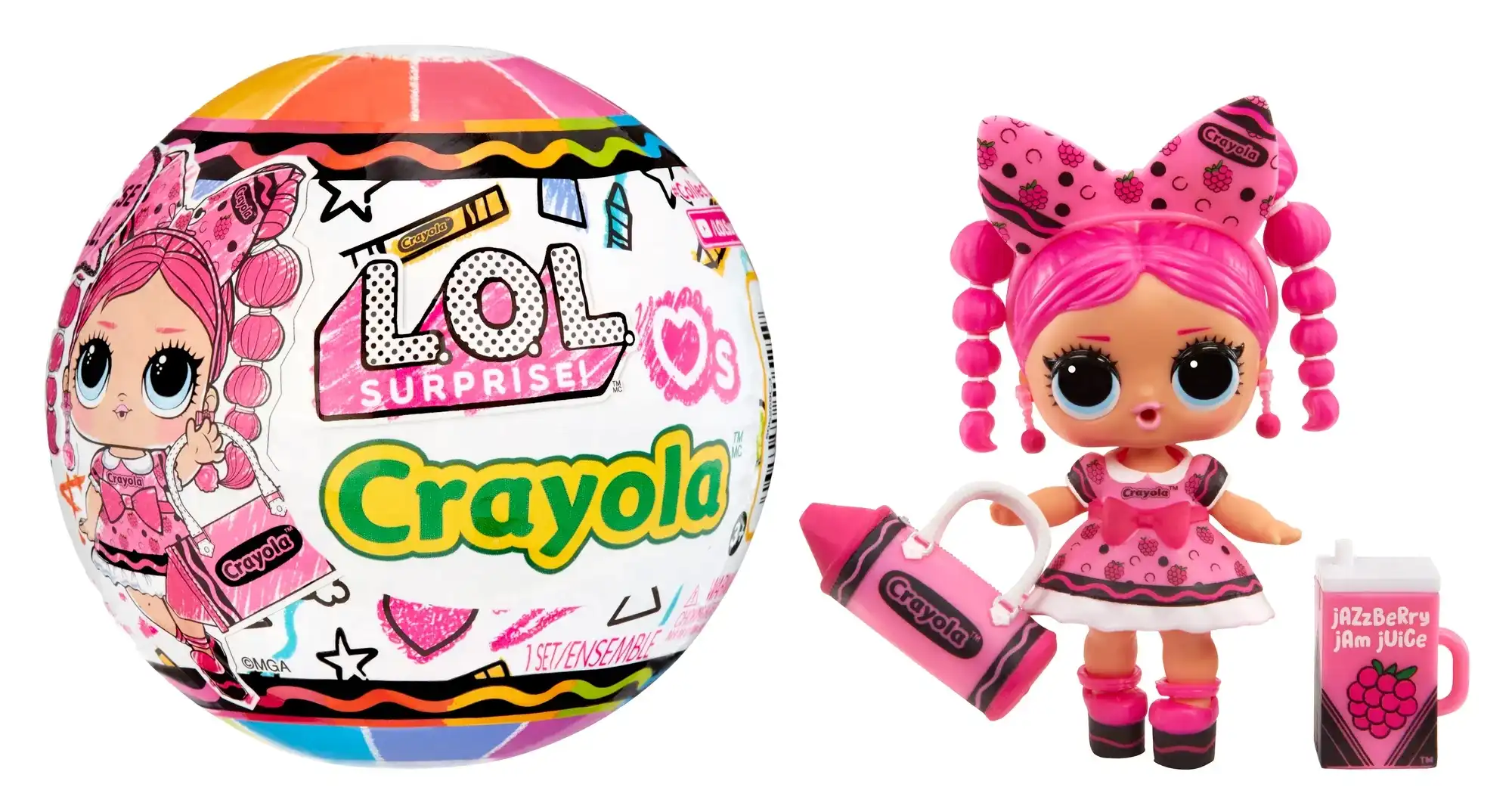 L.O.L. Surprise! Loves Crayola Tot Assorted