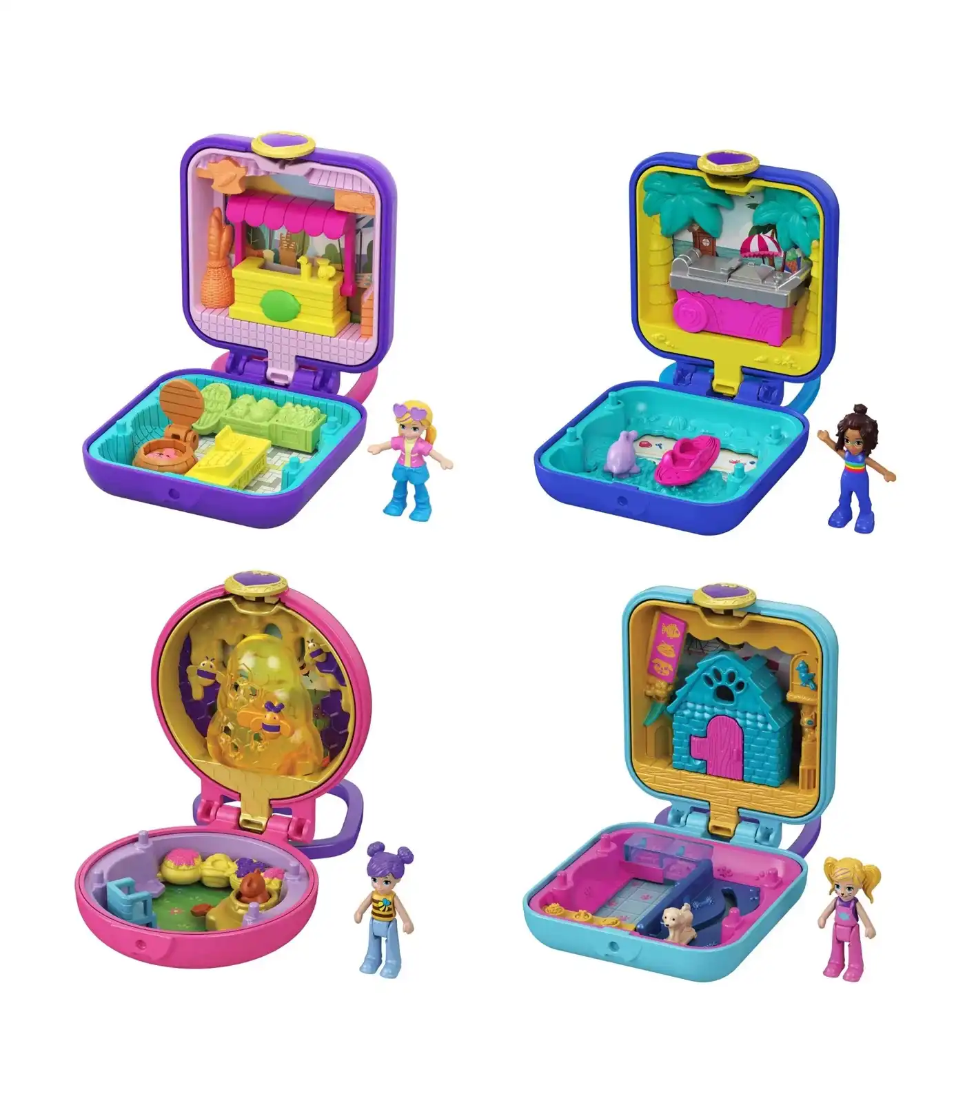 Polly Pocket Tiny Compact. Assorted
