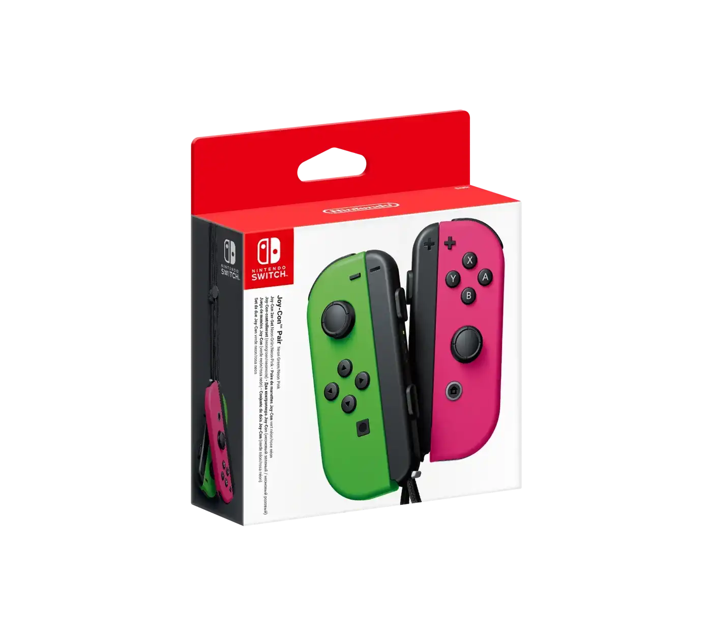 Nintendo Switch 2 Pack Joy-Con Controllers - Green/Pink