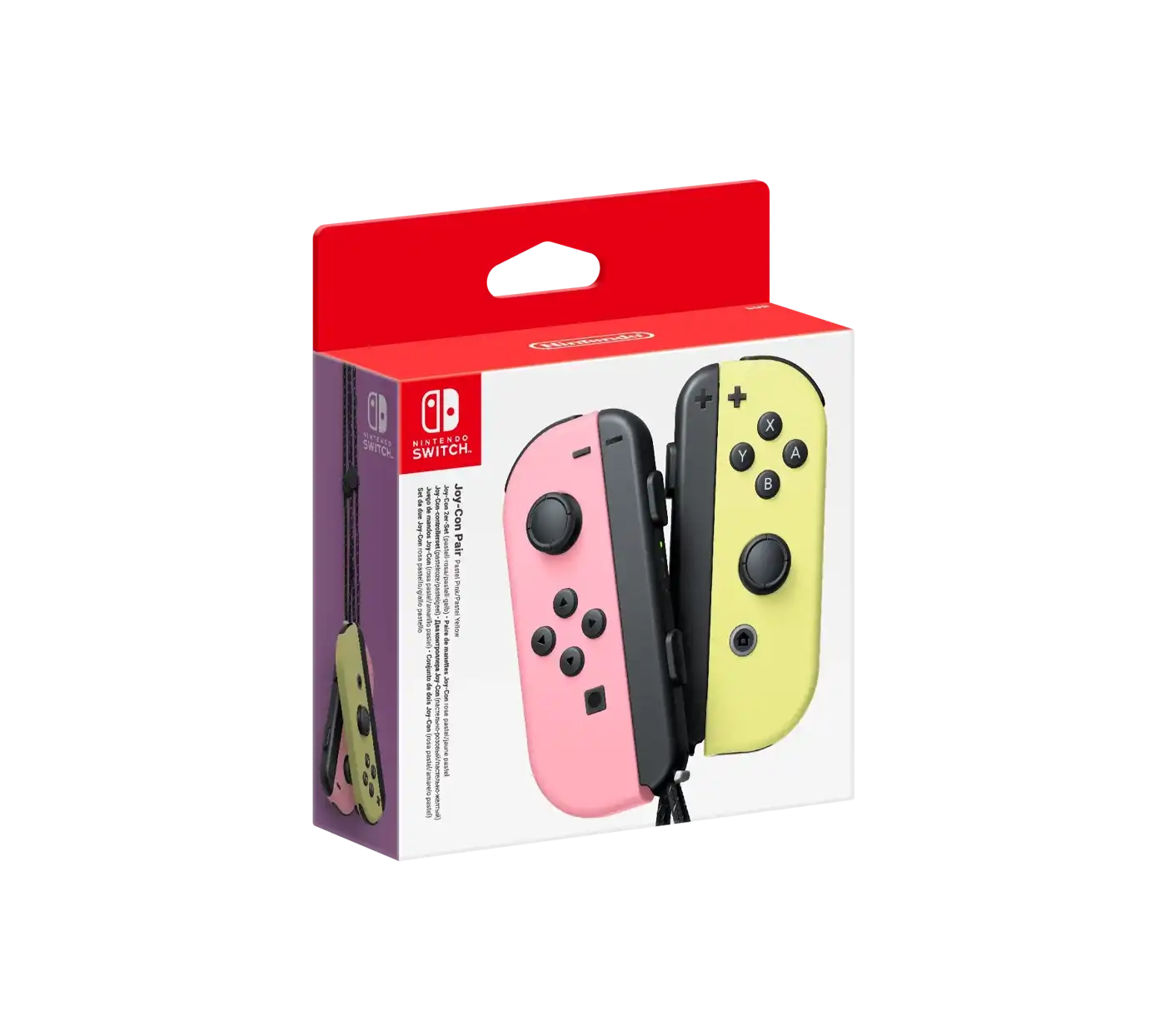 Nintendo Switch 2 Pack Joy-Con Controllers - Pink/Yellow