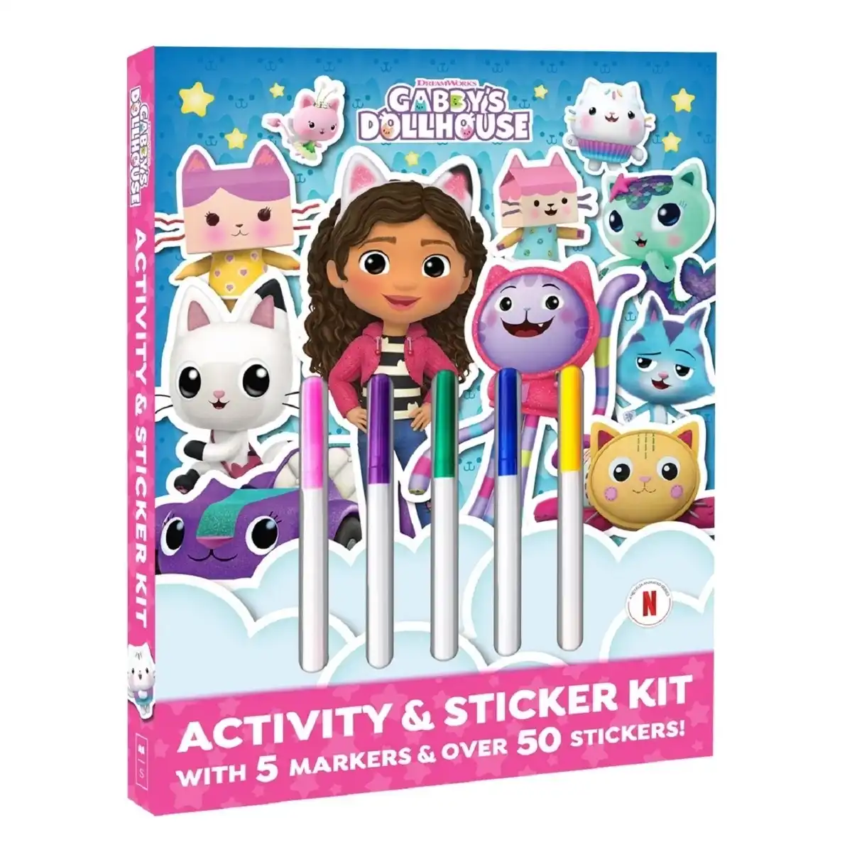 Gabby's Dollhouse Activity & Sticker Kit