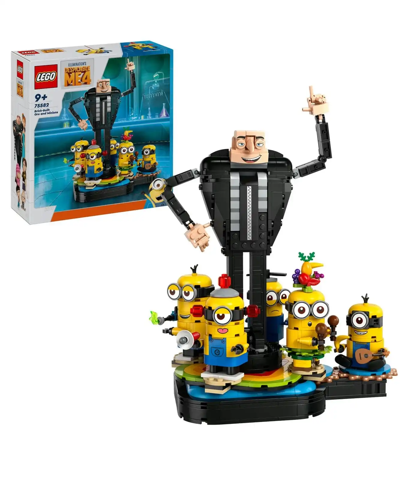 LEGO® Despicable Me Brick-Built Gru and Minions 75582