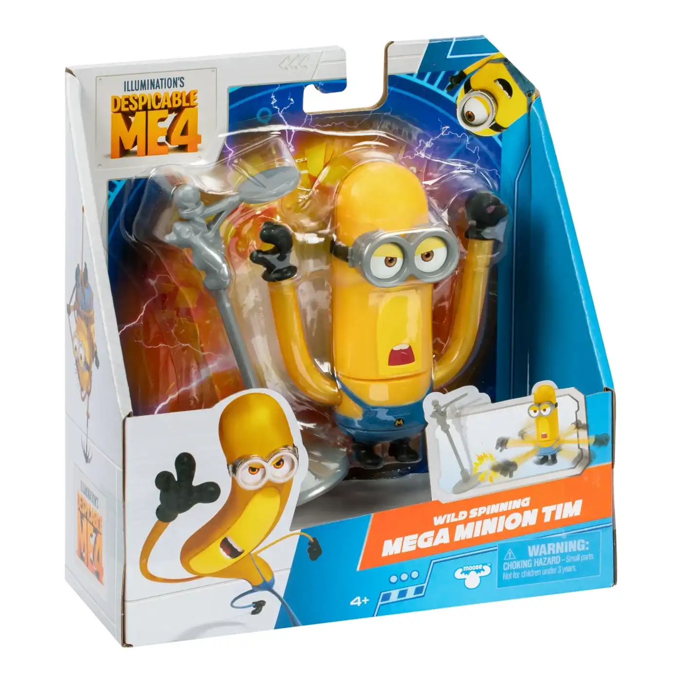 Despicable Me 4 Mega Minions 4in Action Figure. Assorted