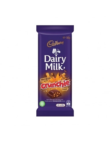 Cadbury Packed Crunchie 180g x 14