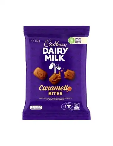 Cadbury Dairy Milk Caramello Bites 142g x 12