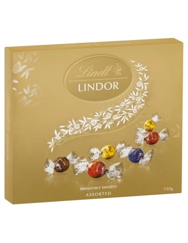 Lindt Lindor Assorted Ball Gift Box 150g