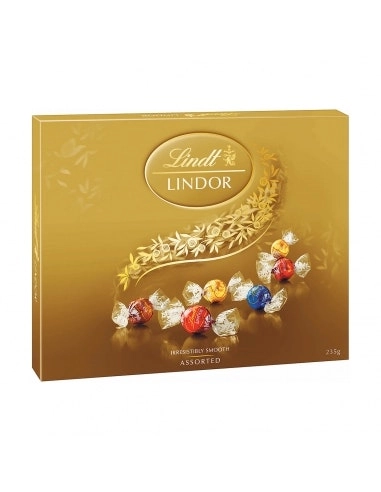 Lindt Lindor Assorted Ball Gift Box 235g