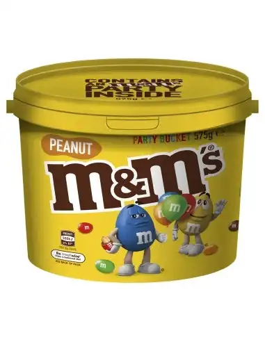 M&M's Peanut Bucket 575g x 6