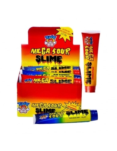 TNT Mega Sour Slime 120ml x 12